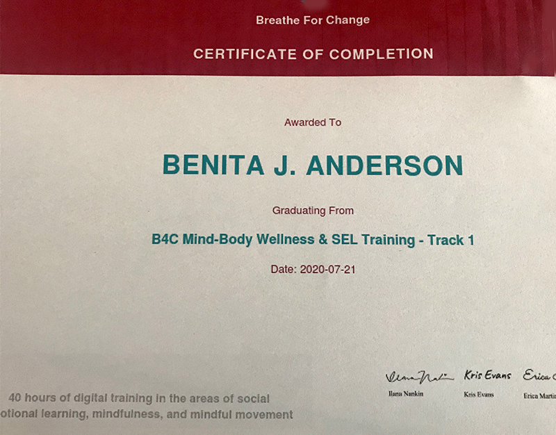 B4C Certificate